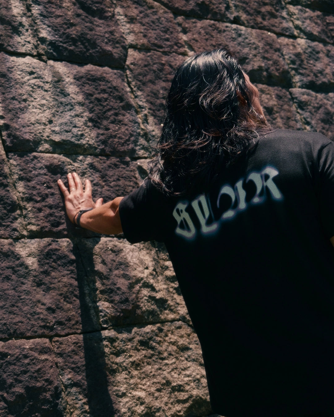 SLAR Blurred Graphic T-SHIRT【7/23-7/30 限定受注販売】