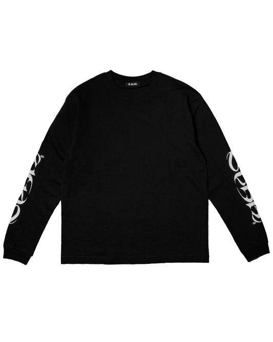 SLEEVE TYPOGRAPHY LONG T-SHIRT