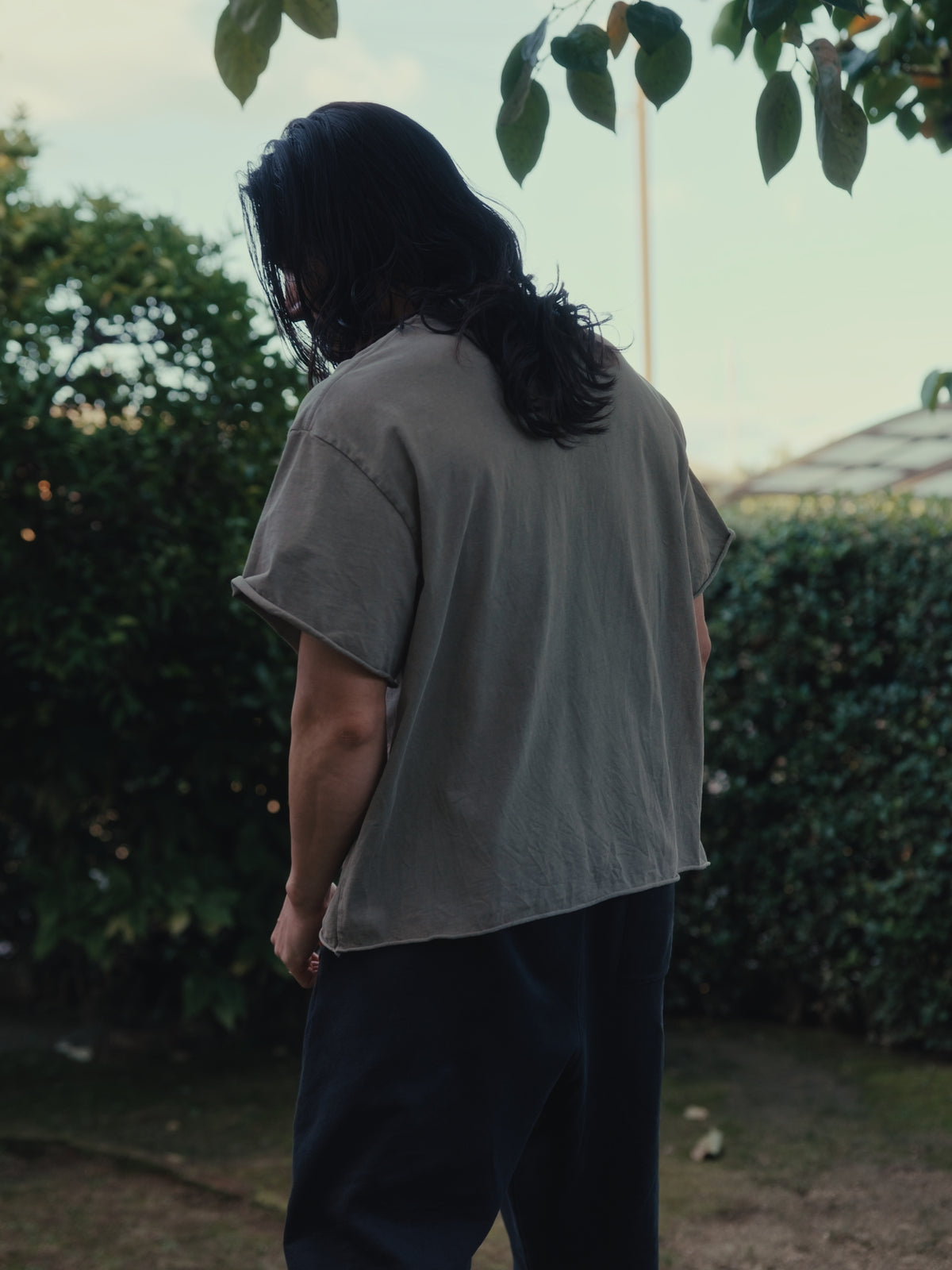 NOT ABOUT CRAZY CUT-OFF TEE