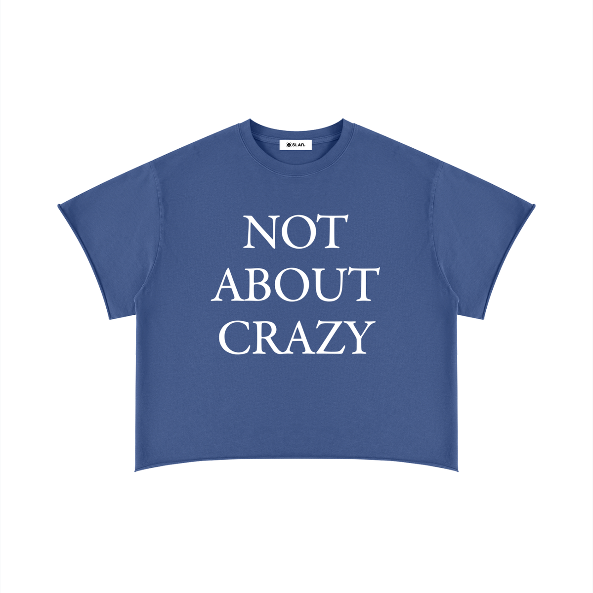 NOT ABOUT CRAZY CUT-OFF TEE