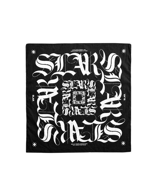TYPOGRAPHIC MAZE BANDANA